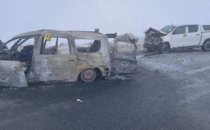 Ішінде төрт бала бар: Ақтөбе облысында болған жол апатынан сегіз адам қаза болды