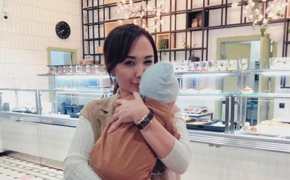 Ләйлә Сұлтанқызы ұлын босану үшін перзентханаға көлікпен өзі келген