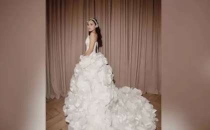 «Екеуі бірге тұрады емес пе?» Айжұлдыз Адайбекова сүйіктісімен заңды некеге отырды