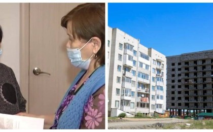 Жезқазғанда мемлекеттік бағдарлама бойынша баспана алғандарды үйлерінен шығарып жатыр