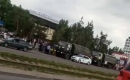 Желіде Алматыдағы автобекетте болған "митингтің" видеосы таралуда - Қазақстан жаңалықтары