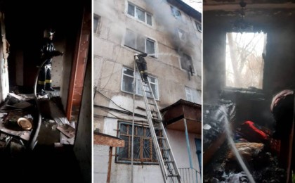 Сапарбаев отставкаға кетсін: Әкім есеп беріп жатқанда үйдегі өрттен 5 бала жанып кетті