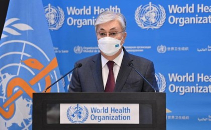 Президент Дүниежүзілік денсаулық сақтау ассамблеясының арнаулы сессиясына қатысты