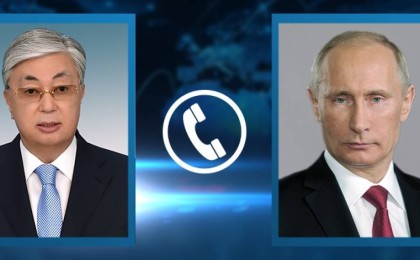 Тоқаев Путинге телефон соқты