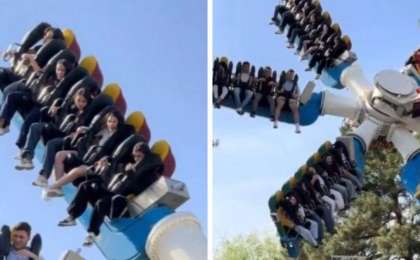 Алматыда аттракцион істен шығып, ондаған адам биіктікте тұрып қалды