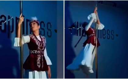 «Оюды қор қылды-ау»: Желіде ұлттық киіммен билеген қыздың әрекеті жұрттың ашуын тудырды 