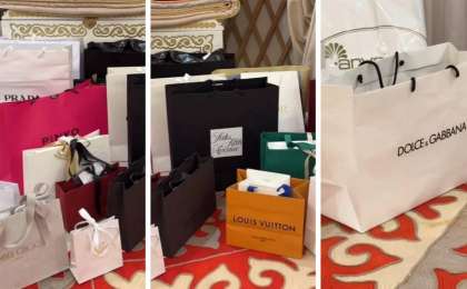 "Louis Vuitton, Jimmy Choo, Prada": Қарақат Әбілдина туған күніне келген сыйлықтарын көрсетті