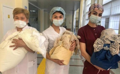 Шымкентте 28 жастағы әйел үшем туды