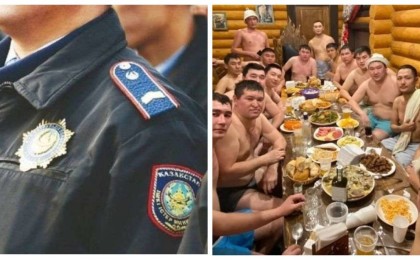 Саунадағы фотодан кейін семейлік полицейлер жұмыстан қуылды