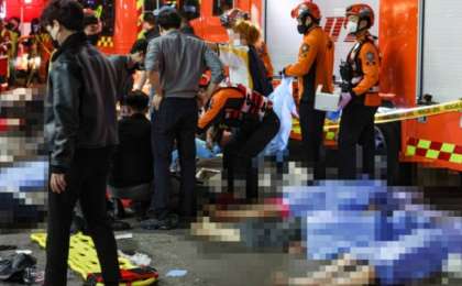 Сеулдегі қайғылы оқиға: қаза болғандар саны 151-ге жетті