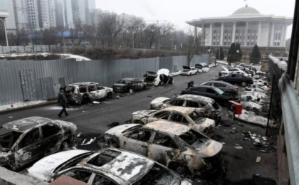 Қаңтарда қираған автокөліктерге 560 млн теңгеден астам қаражат төленді