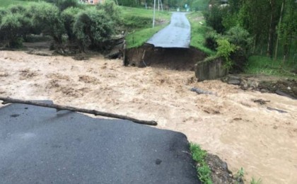 Түркістан облысында бірнеше көпір мен үй су астында қалды