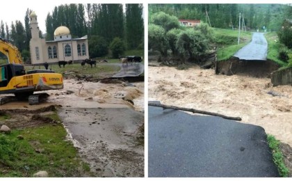 Түркістан облысын тағы да су басты - Қазақстан жаңалықтары