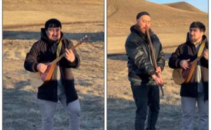 "Башқұрт-қазақ бір туған": Ay Yola тобының солисі "Балбырауын" күйін тартты