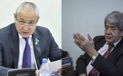 "Жиналыстың шырқын бұзбаңыз. Микрофонды қазір вообще айырып тастаймыз": Жаңбыршин мен Елеусізов жиналыста сөзге келіп қалды