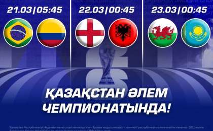 Қазақстан Әлем чемпионатында!