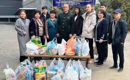 Қайырымдылық күні: "Игі істер" марафоны аясында жас спортшылар игі іс жасады