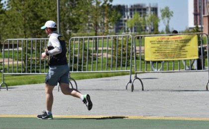 Нұр-Сұлтанда далада жүгірген ер адам қамауға алынды