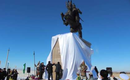 Алматы облысында Алдияр батырдың ескерткіші бой көтерді