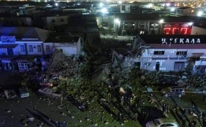 Ақтауда дәмханада жарылыс болды