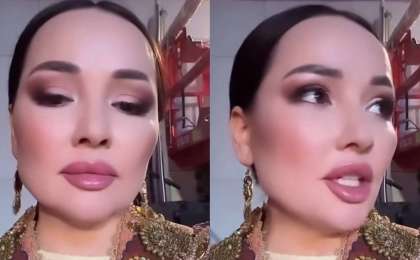 «Қазақтарға басқаша қарайды»: Жазира Байырбекова бет әрлеушінің әрекетіне ашуланды (ВИДЕО)