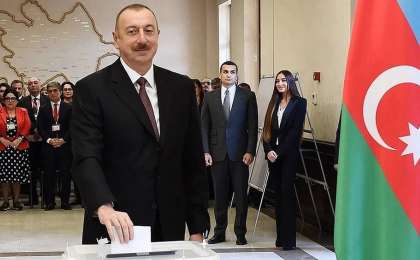 Әзербайжандағы президент сайлауында Ильхам Алиев жеңіске жетті
