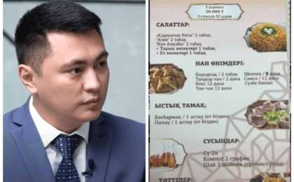 Адам басына 20 мың теңге төлейсің": Дәулет Мұқаев ас беру кезіндегі ысырап мәселесін көтерді