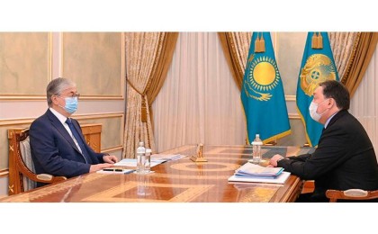 Президент Маминді қабылдап, экономиканың қарқынды өсіп жатқанын айтты