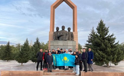 Қарағанды жастары Әлихан Бөкейхан рухына тағзым етіп, құрбандық шалды