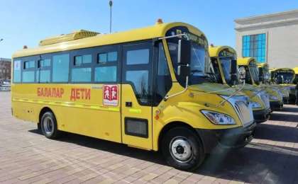 Атырауда мектептің оқушыларын тасымалдайтын автобус жеке мақсатқа пайдаланылған