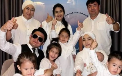 "Көз тимесін": Ерекше отбасылық суретін бөліскен Төреғали елді тәнті етті