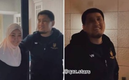 Айнұр Тұрсынбаеваның жолдасы үйіне оралды