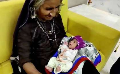 70 жасында балалы болды