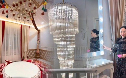 Қазақы бөлме: Қарақат пен Қыдырәлі Болмановтар жаңа үйіне румтур жасады (Фото)