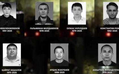 Ұлытау облысындағы трагедия: қаза тапқан кеншілердің суреттері жарияланды