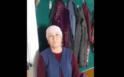 Павлодар облысында қар жауғанын видеоға түсірген әйел кешірім сұрады (видео)