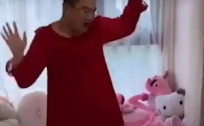 Қызын әйелдерше киініп күлдірген әке жұртты сүйсіндірді (видео)