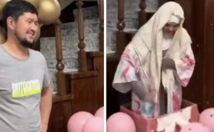 Қазақстандық әйелдің күйеуіне тоқал сыйлаған видеосы желіде қызу талқыға түсті (видео)