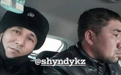 Шымкентте әжейді зорламақ болған күдікті ұсталды. Полицей селфи жасады