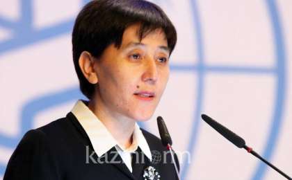 哈萨克斯坦代表出席迪拜第六届知识峰会并发表讲话