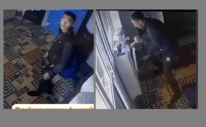 Түркістанда мешіт тонаған ұрының әрекеті видеоға түсіп қалды