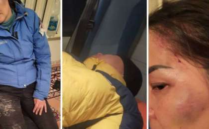 Қытайдан Қазақстанға қашуға мәжбүр болған қос азаматты ұрып кетті (видео)