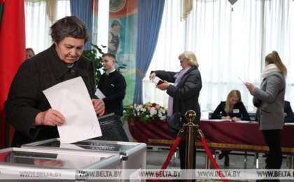 白俄罗斯顺利举行议会下院选举