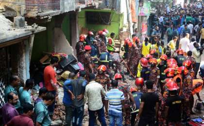 孟加拉国燃气爆炸致7人死亡