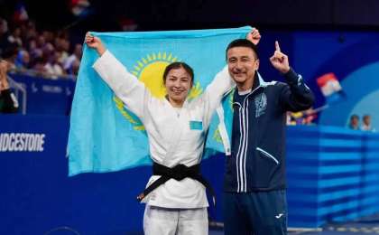 Ақмарал Науатбек дзюдодан Париж Паралимпиадасының чемпионы атанды