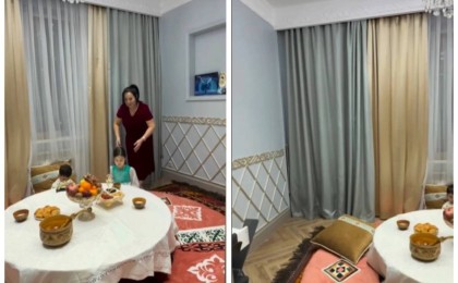"Пердесі онша емес": Гүлзира Айдарбекова үйіндегі қазақ бөлмесін қалай безендіргенін көрсетті