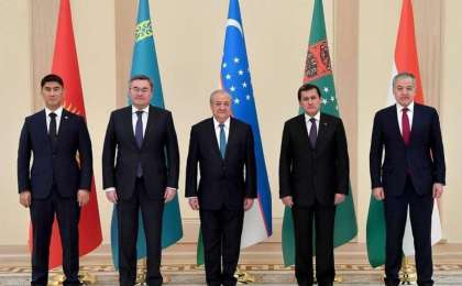 中亚五国外交部长在塔什干举行会晤