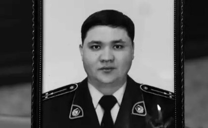 Жамбыл облысында полиция қызметкері қызметтік міндетін атқару кезінде қаза тапты