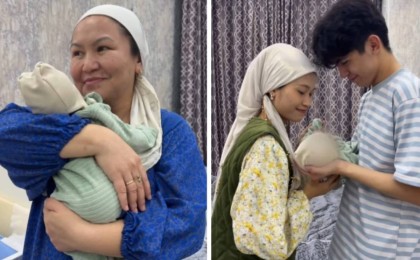 Маңғыстауға келін болған тайландық келін ұл туды