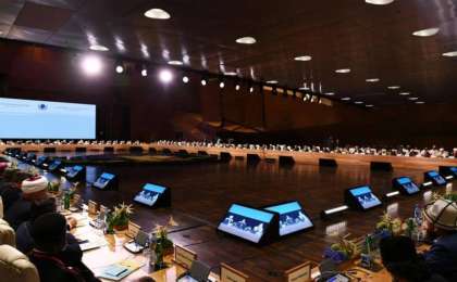 哈萨克斯坦代表团出席第二届世界宗教领袖峰会